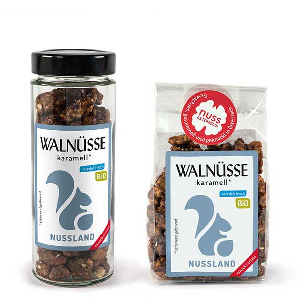 Walnuss-Snack 'Karamell' BIO